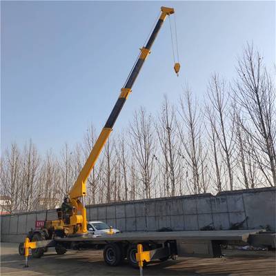 農機革新新標桿 德建多功能拖拉機自備吊與清障車